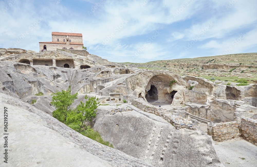 The ancient cave city of Uplistsikhe, Georgia