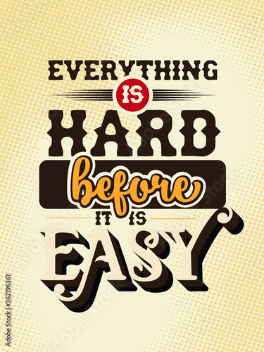 Success Quote Typography Design
