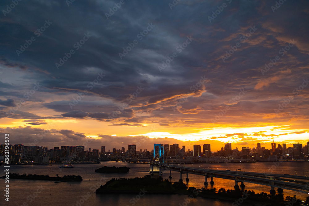 ブリッジ夕景3 ブリッジ夕景3