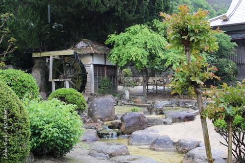 garden, Kibitsu shrine, Okayama, Japan