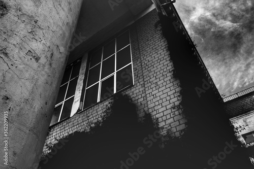 old abandoned building