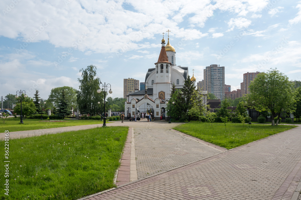 Church of the Kazan Icon of the Mother of God, Reutov, Moscow region, Russian Federation, June 07, 2020