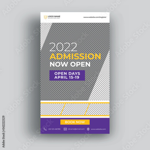 Kids education Instagram story Template