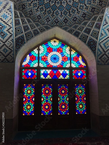 stained glass window