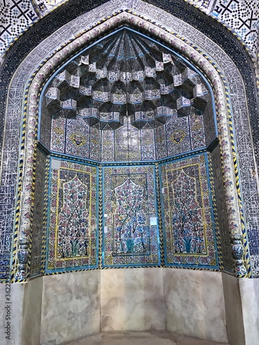 mosaic in the mosque