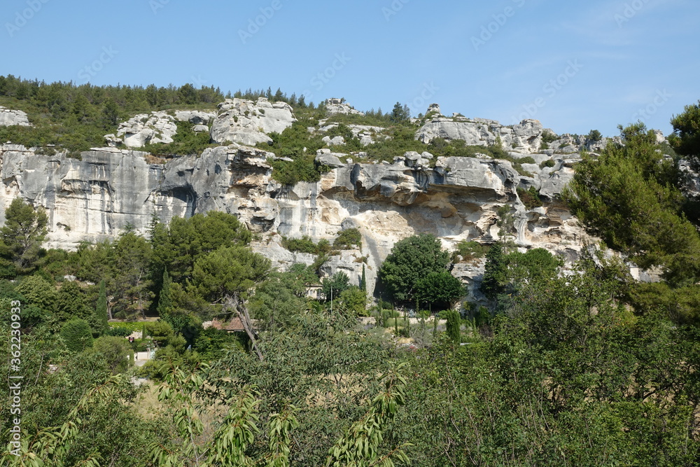 Landschaft bei Les Baux-de-Provence