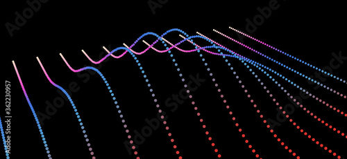 Black hole anomaly distorting space. Particle flux denoting smoothness of function. The synthesis of new energy.