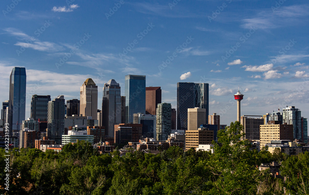 Calgary Alberta Skyline