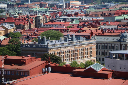 View Gothenburg from Risåsberget, Sweden photo