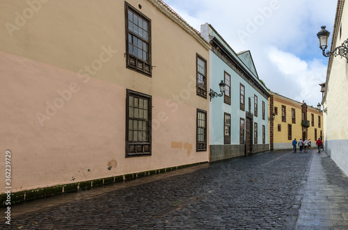 Street San Agustín de San Cristóbal de La Laguna. Tenerife. Sp