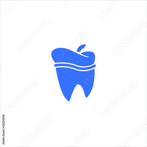 Creative dental illustration. good for dental companies, dentists, dental care products etc.
