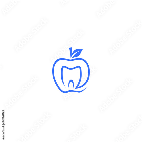 Creative dental illustration. good for dental companies, dentists, dental care products etc.