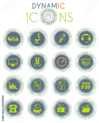 office dynamic icons