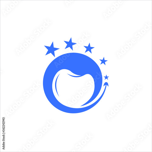 Creative dental illustration. good for dental companies, dentists, dental care products etc.
