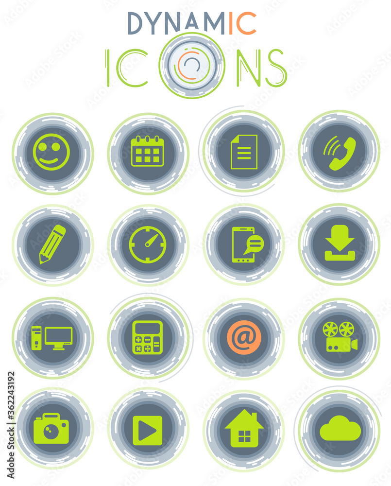 social media dynamic icons social media dynamic icons