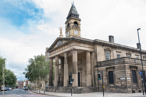Court and town hall. Wakefield