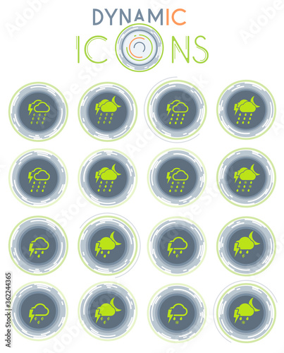 Weather dynamic icons