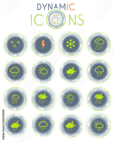 Weather dynamic icons