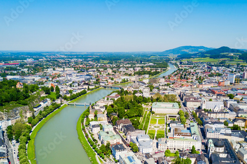 Salzburg aerial view, Austria © saiko3p