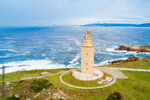 Tower of Hercules Torre in A Coruna