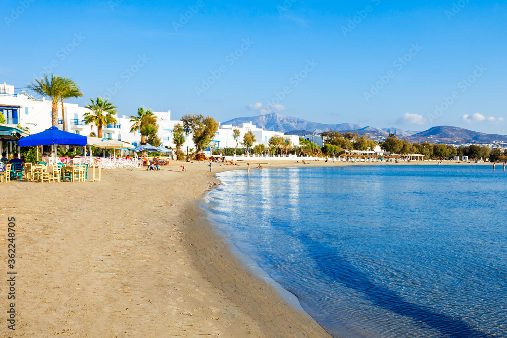 Naxos city beach, Greece