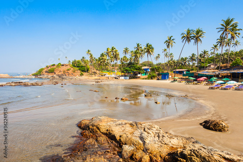 Beach in Goa, India