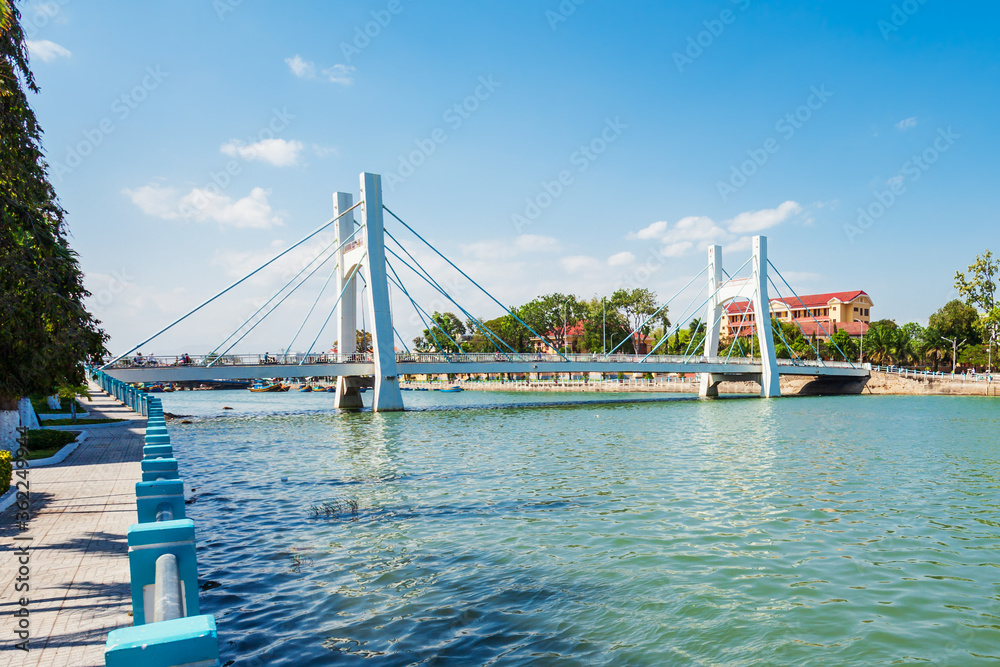 Bridge, water tower, Phan Thiet