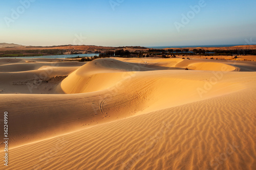 Sand dunes in Mui Ne