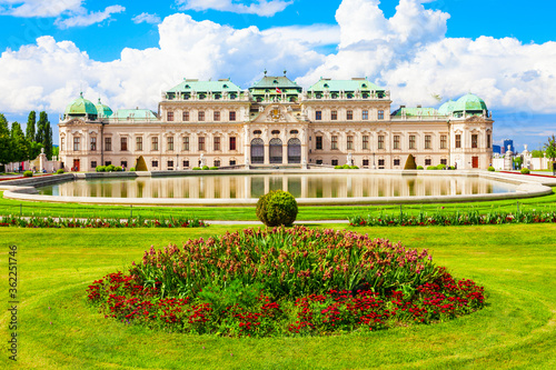 Belvedere Palace in Vienna photo