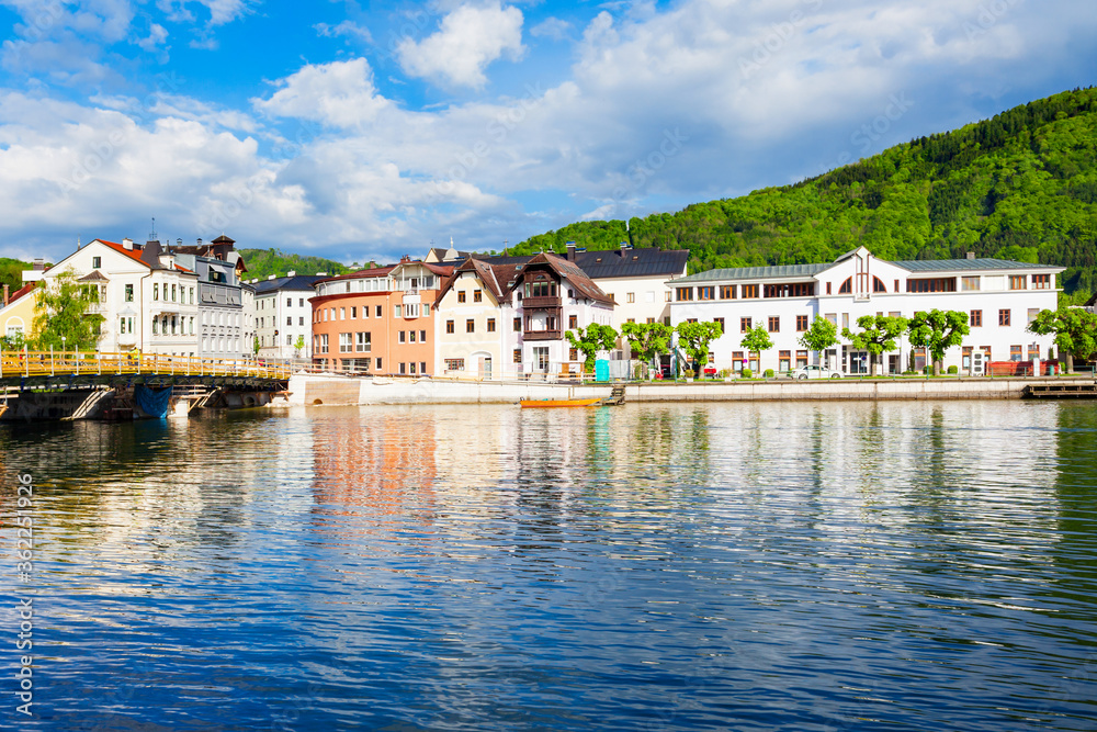 Gmunden city lakeside, Austria