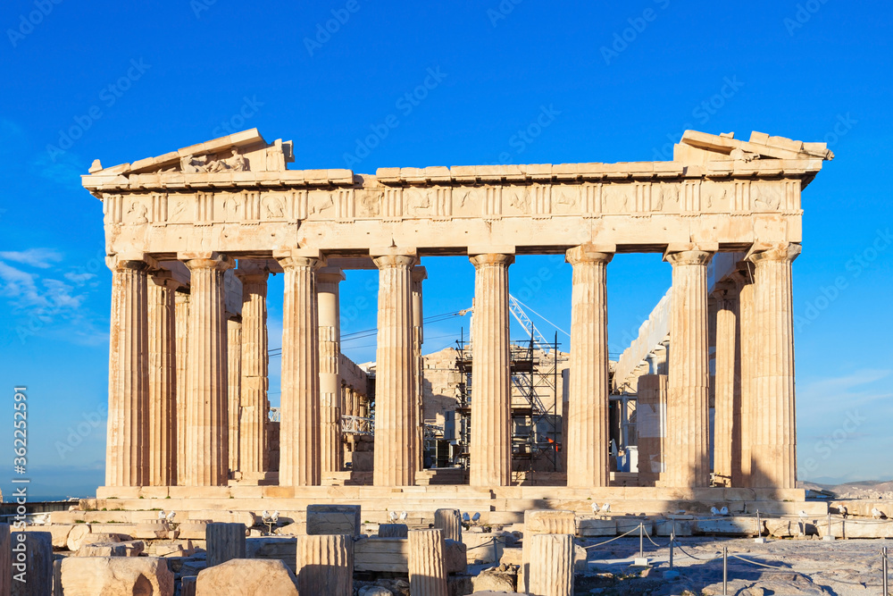 Parthenon Temple in Athens