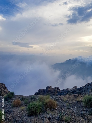 A stunning natural landscape from the city of Al-Baha in the Kingdom of Saudi Arab © amgad