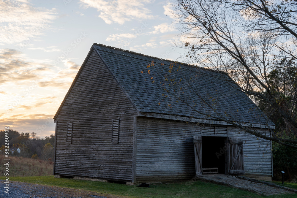 old barn in the countryside old barn in the countryside