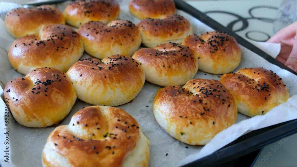 health homemade pastries,freshly baked sesame buns at home, health homemade pastries,freshly baked sesame buns at home,