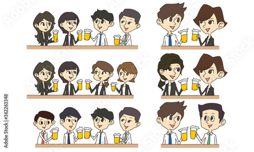 オフィスワーカー 飲み会編
