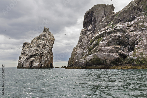 Canvas Print Ireland's Eye in Howth, Ireland