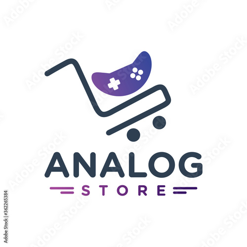 store logo sales joystick game © idealis