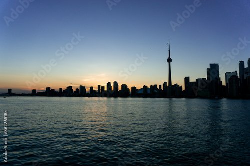 beautiful city view of Toronto © sayrhkdsu