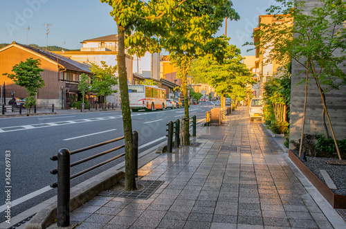 京都の三条通