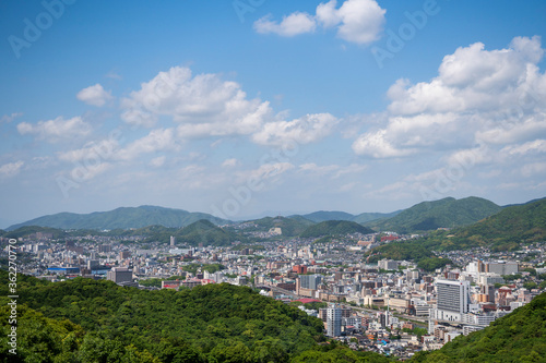 都市風景　長崎市　稲佐山中腹からの眺望 © SHIMA