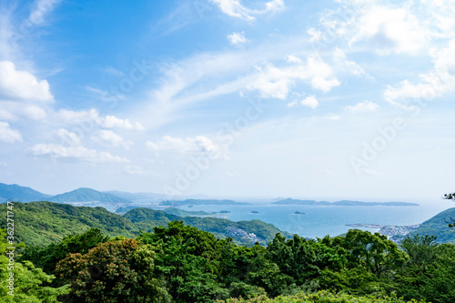 都市風景　長崎市　稲佐山公園展望台からの眺望 © SHIMA