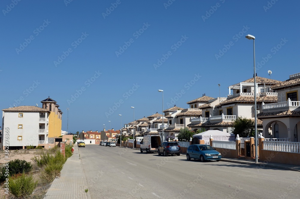 Residential residences on the Costa Blanca in Orihuela. Spain Residential residences on the Costa Blanca in Orihuela. Spain