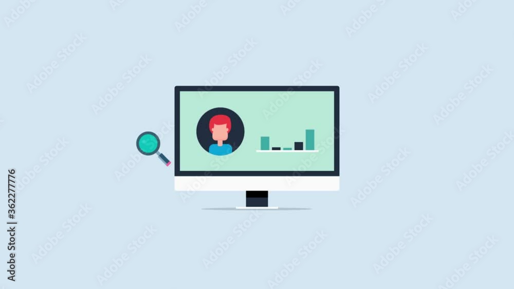 Competitor analysis, market research, business strategy development, competitor profile data displaying on computer screen. 2d animation, 4k video clip. Competitor analysis, market research, business strategy development, competitor profile data displaying on computer screen. 2d animation, 4k video clip.