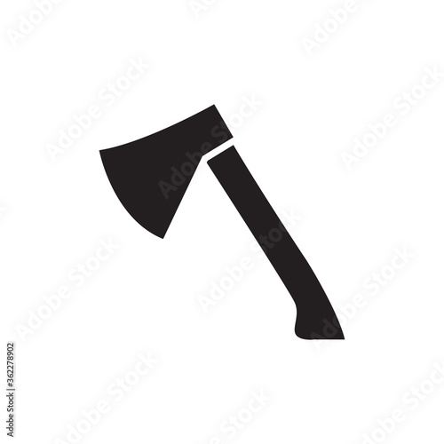axe icon vector symbol template