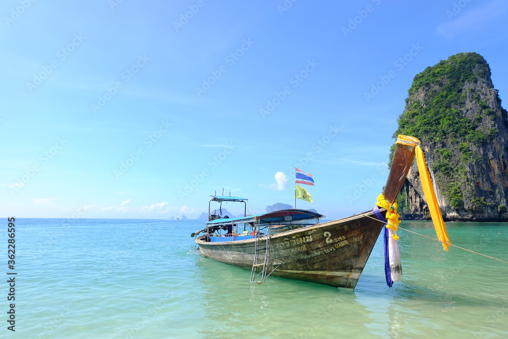 longtail boat in thailand