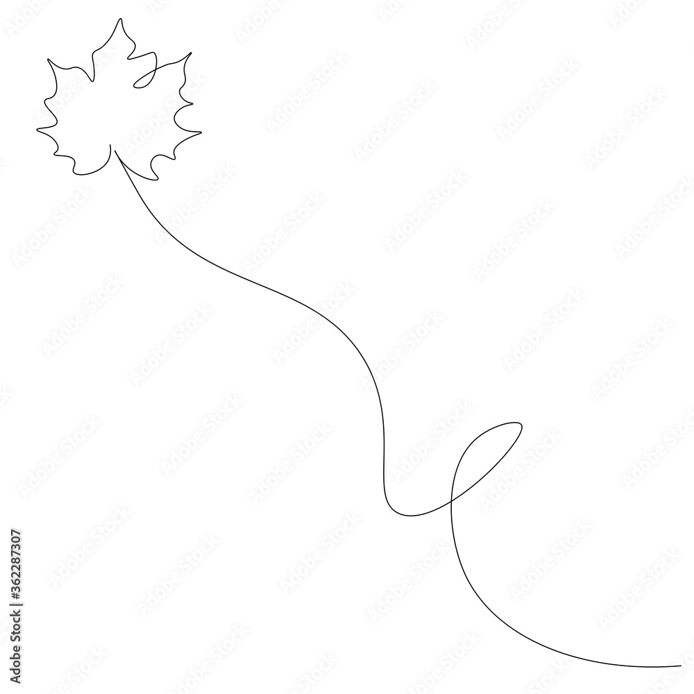 Autumn background with leaf vector illustration Autumn background with leaf vector illustration
