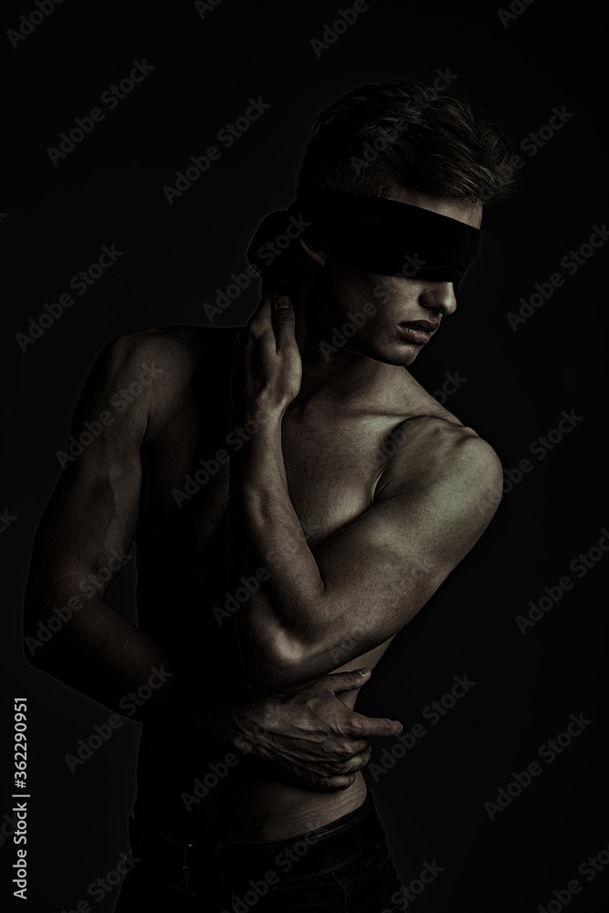 Naklejka premium darkness instead of light