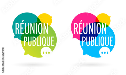 Réunion publique