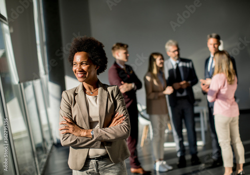 Professional black woman st...