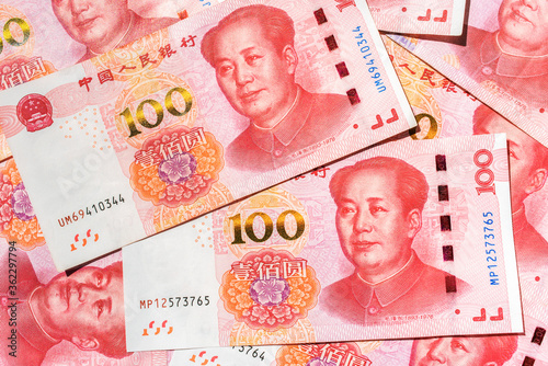 Fotografie Renminbi official currency of China